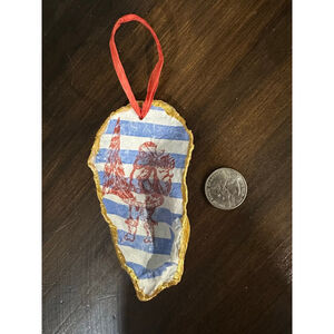 Christmas Ornament One Size Blue